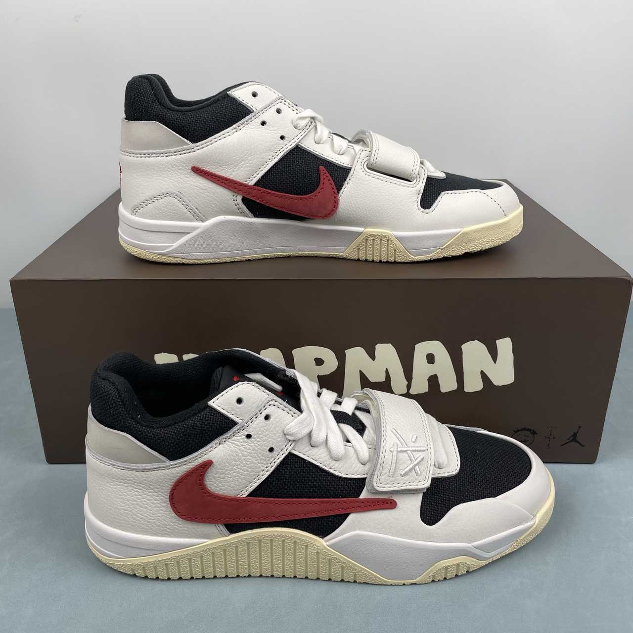 Travis Scott X Air Jordan Jumpman Jack TR 'University Red' Clowdercats