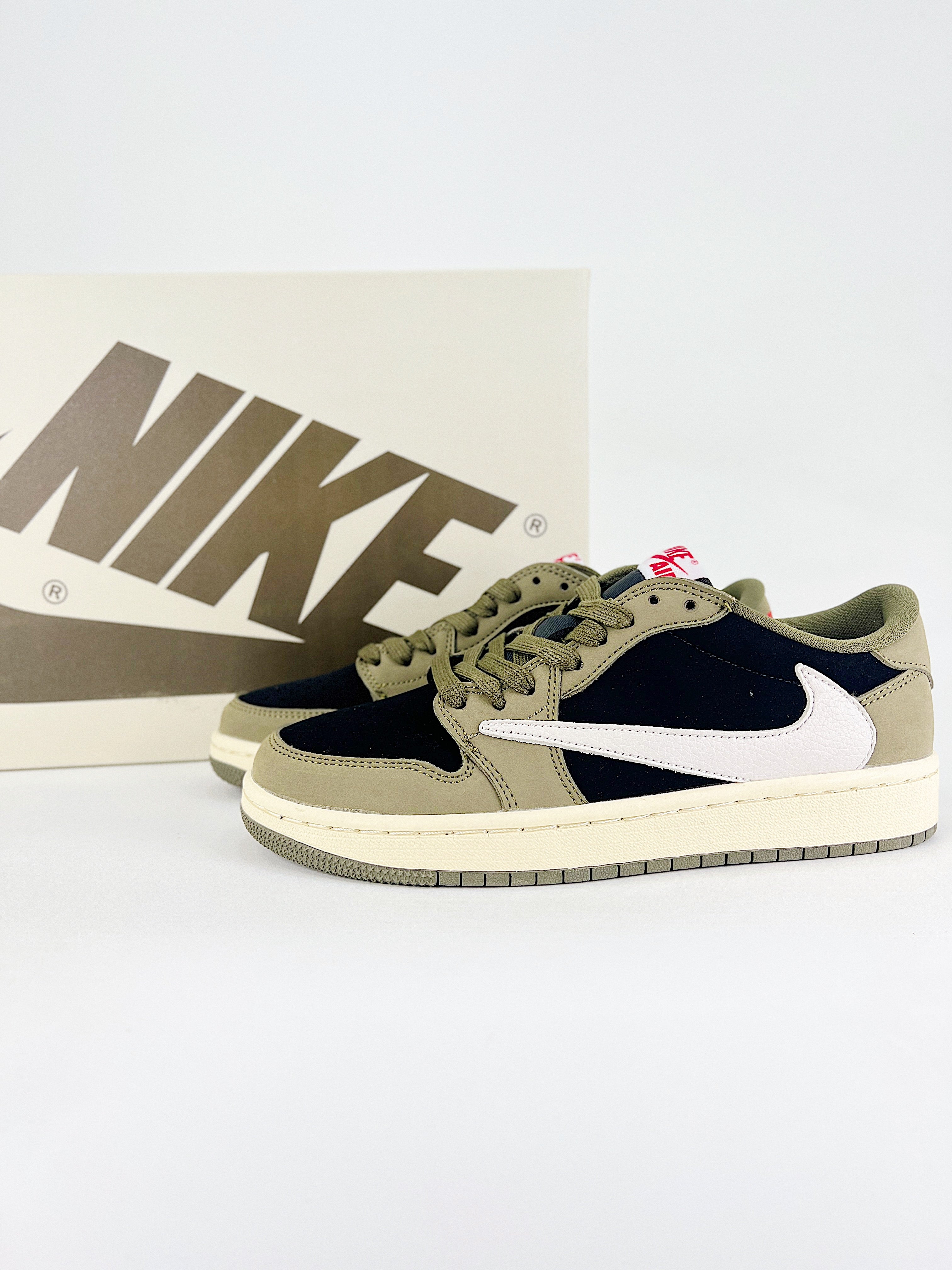 Nike Air Force 1 07 Low OG Travis Scott Black Olive