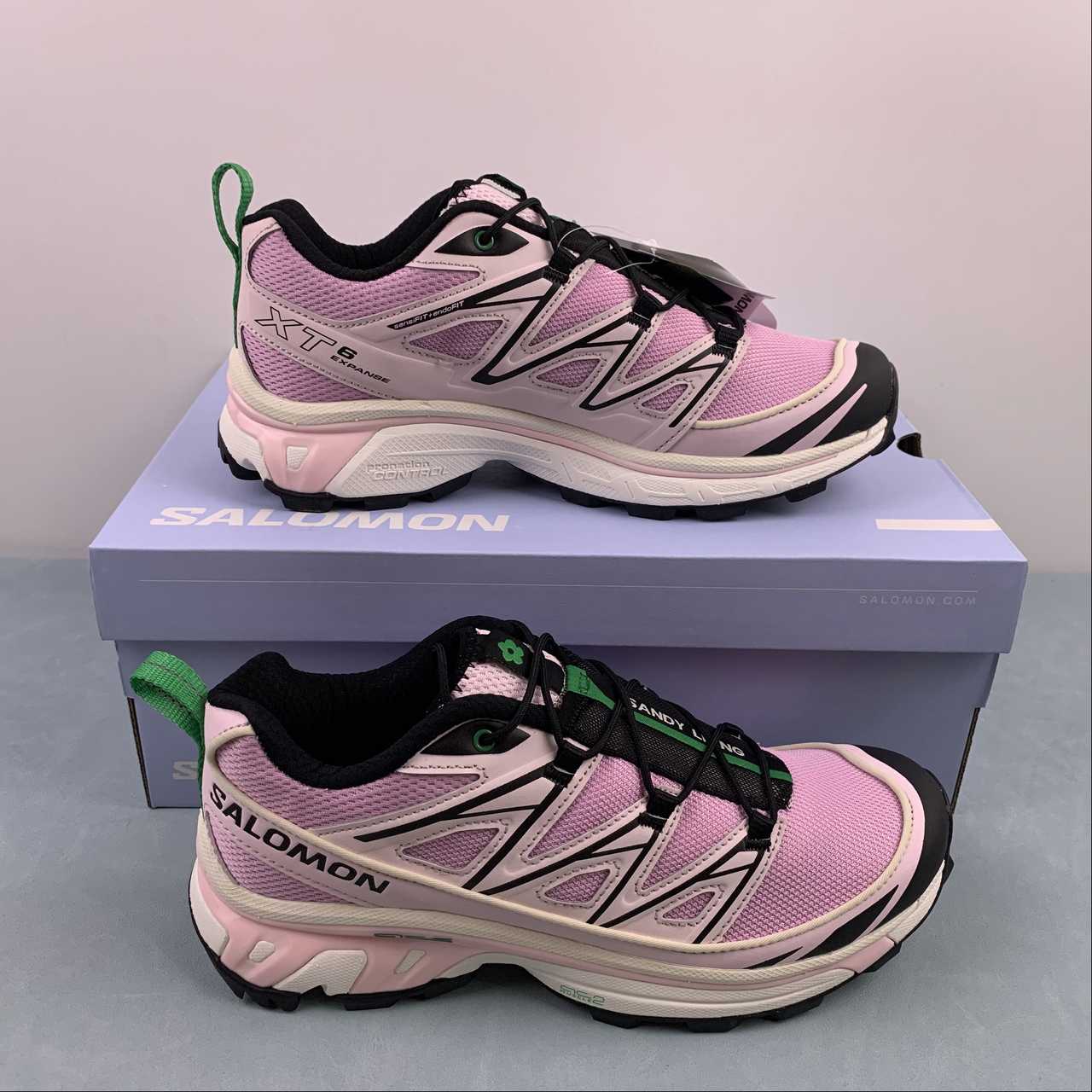 Salomon XT-6 crackle pink collezione Sandy Liang x Salomon