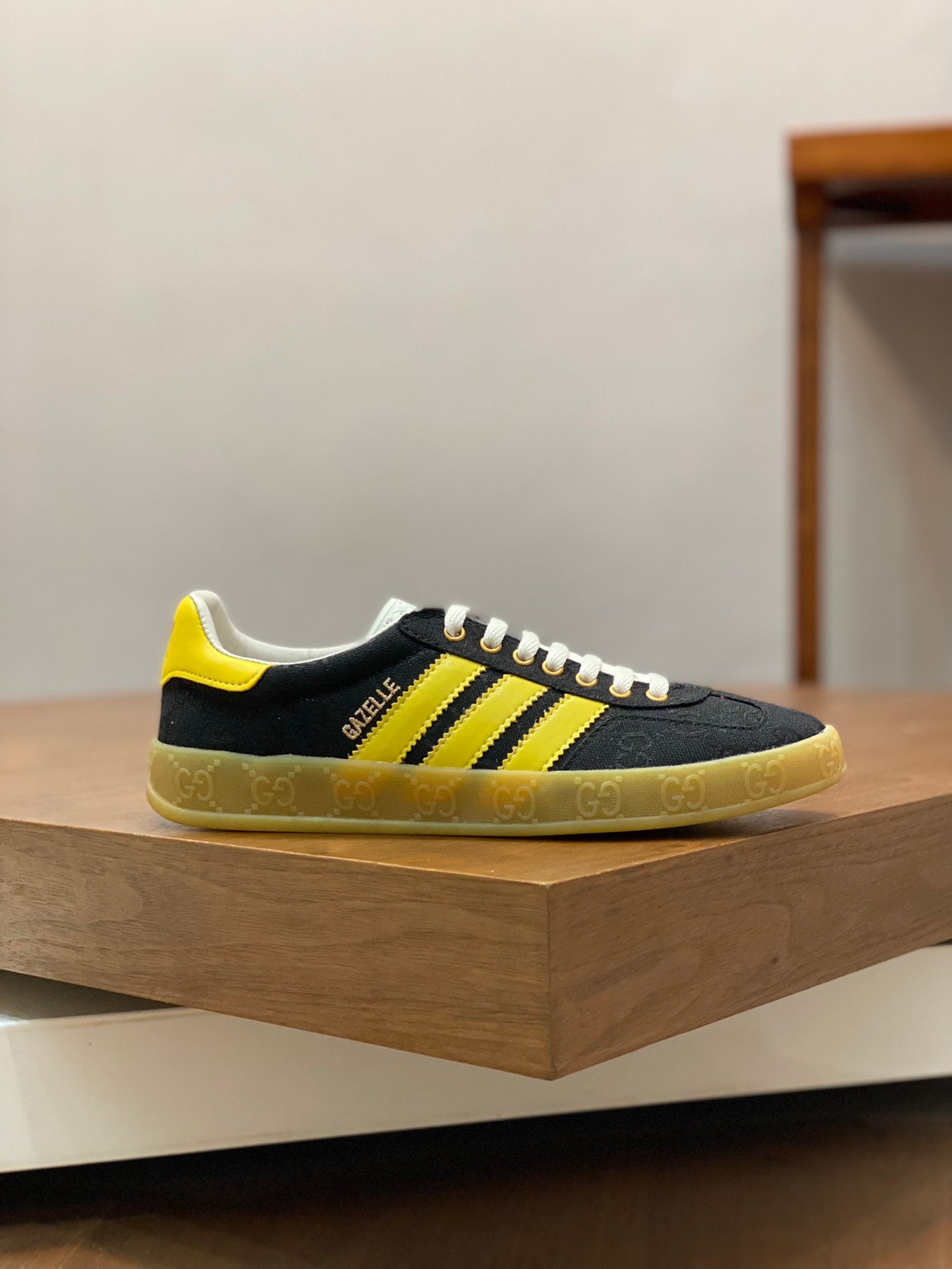 Adidas Gazelle x Gucci Black Yellow