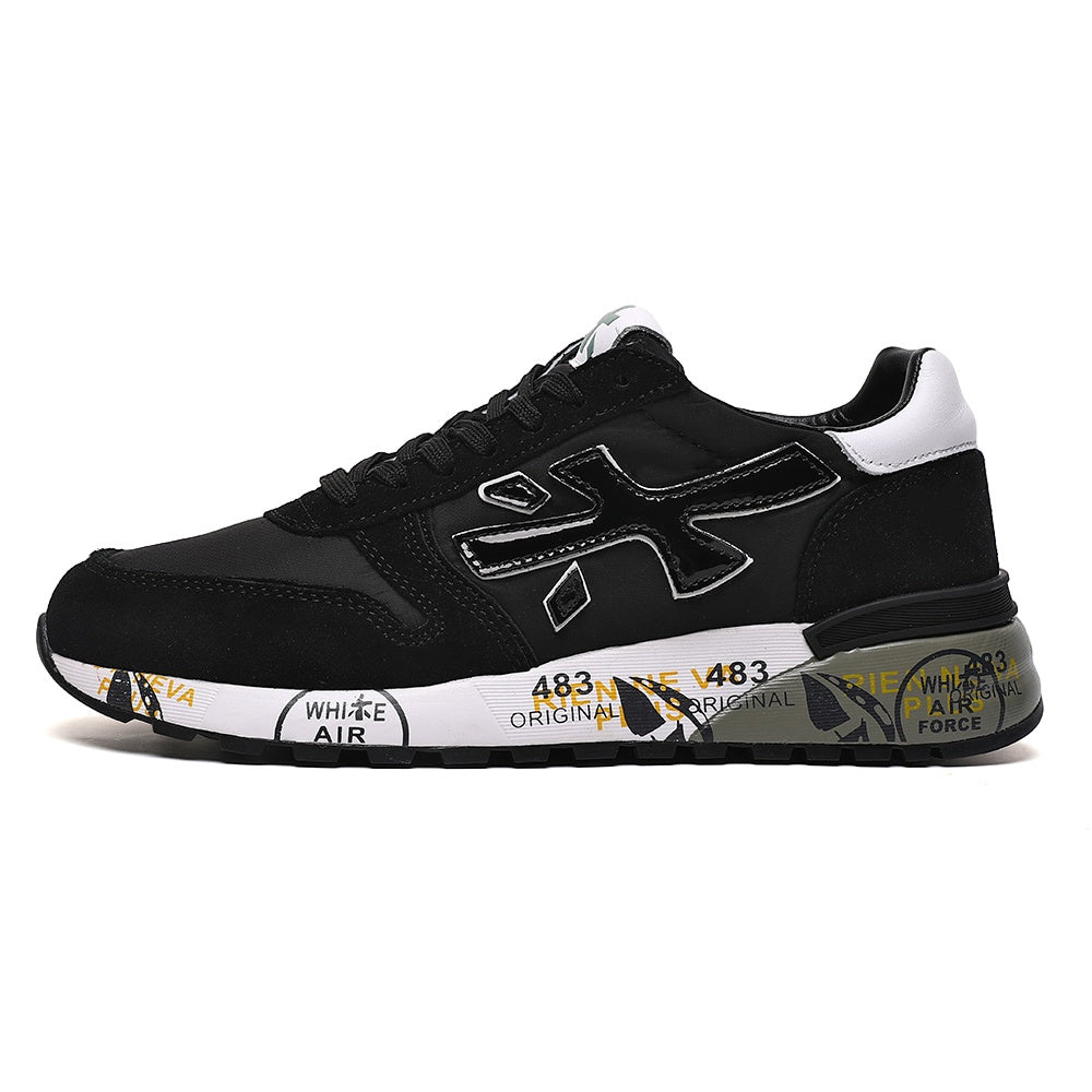 Premiata Mick sneakers suede nero