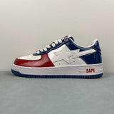 A Bathing Ape Bape STA FS-001 Low red/white/blue