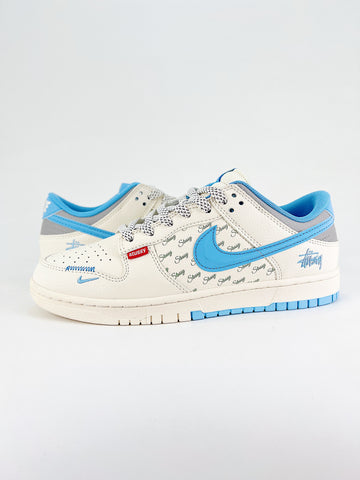 Nike New Dunk SB Low mod. Stussy celeste