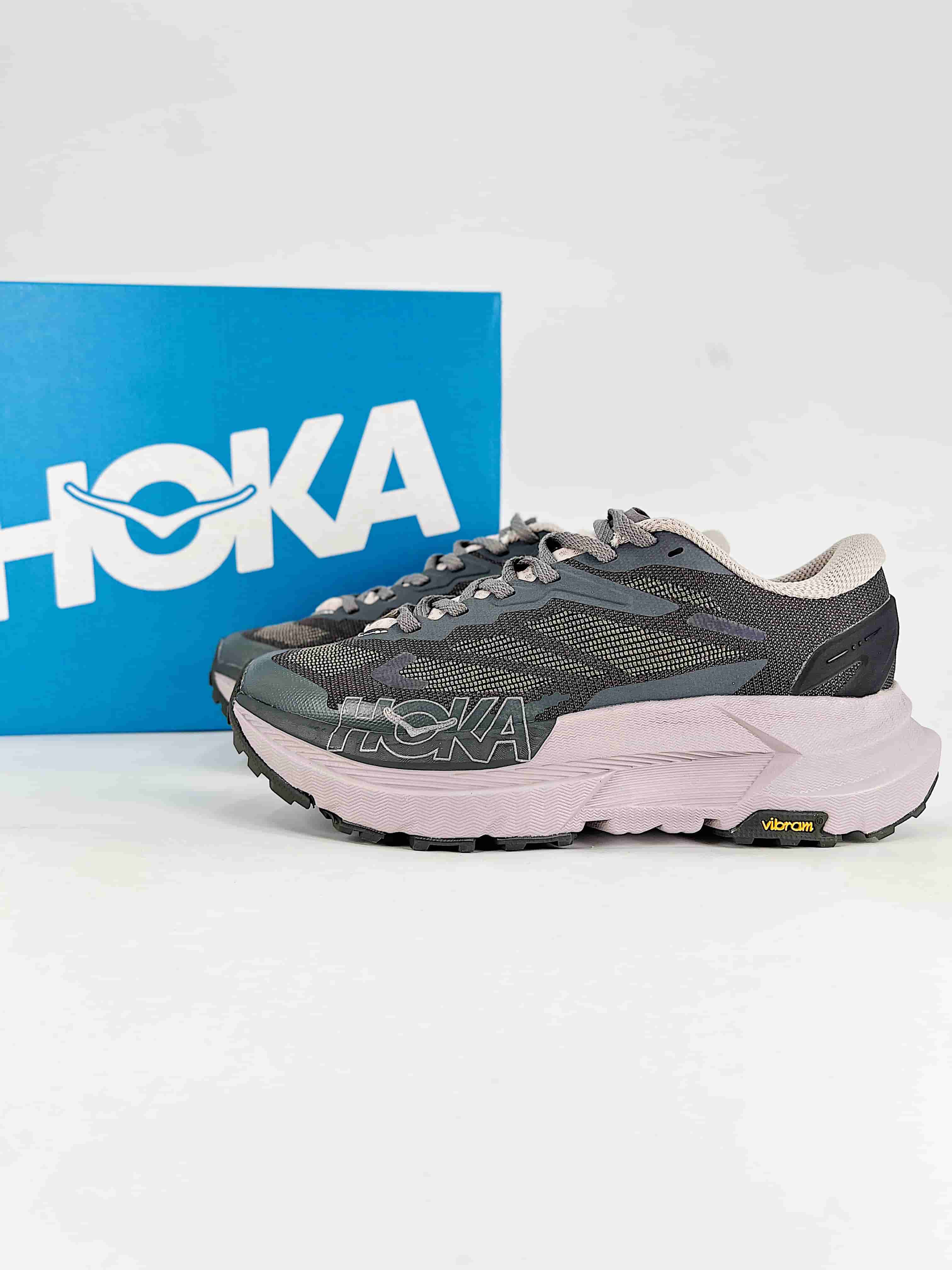 HOKA Mafate X blue | Scarpe Trail Running con Piastra in Carbonio