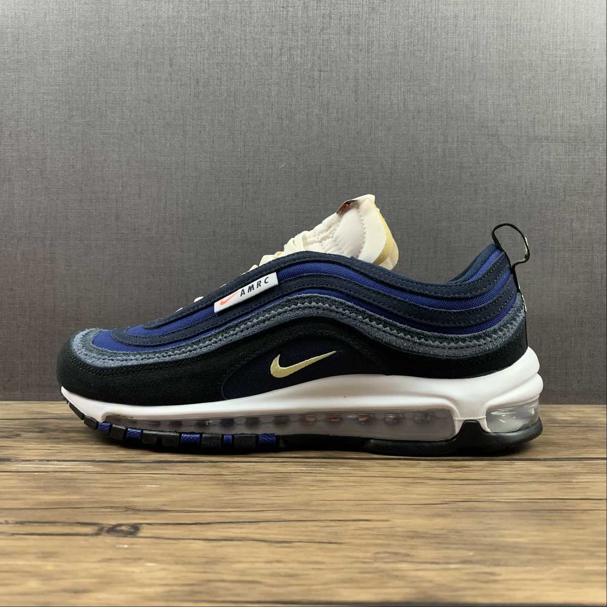Nike Air Max 97 SE Run Club Black and Deep Royal Blue