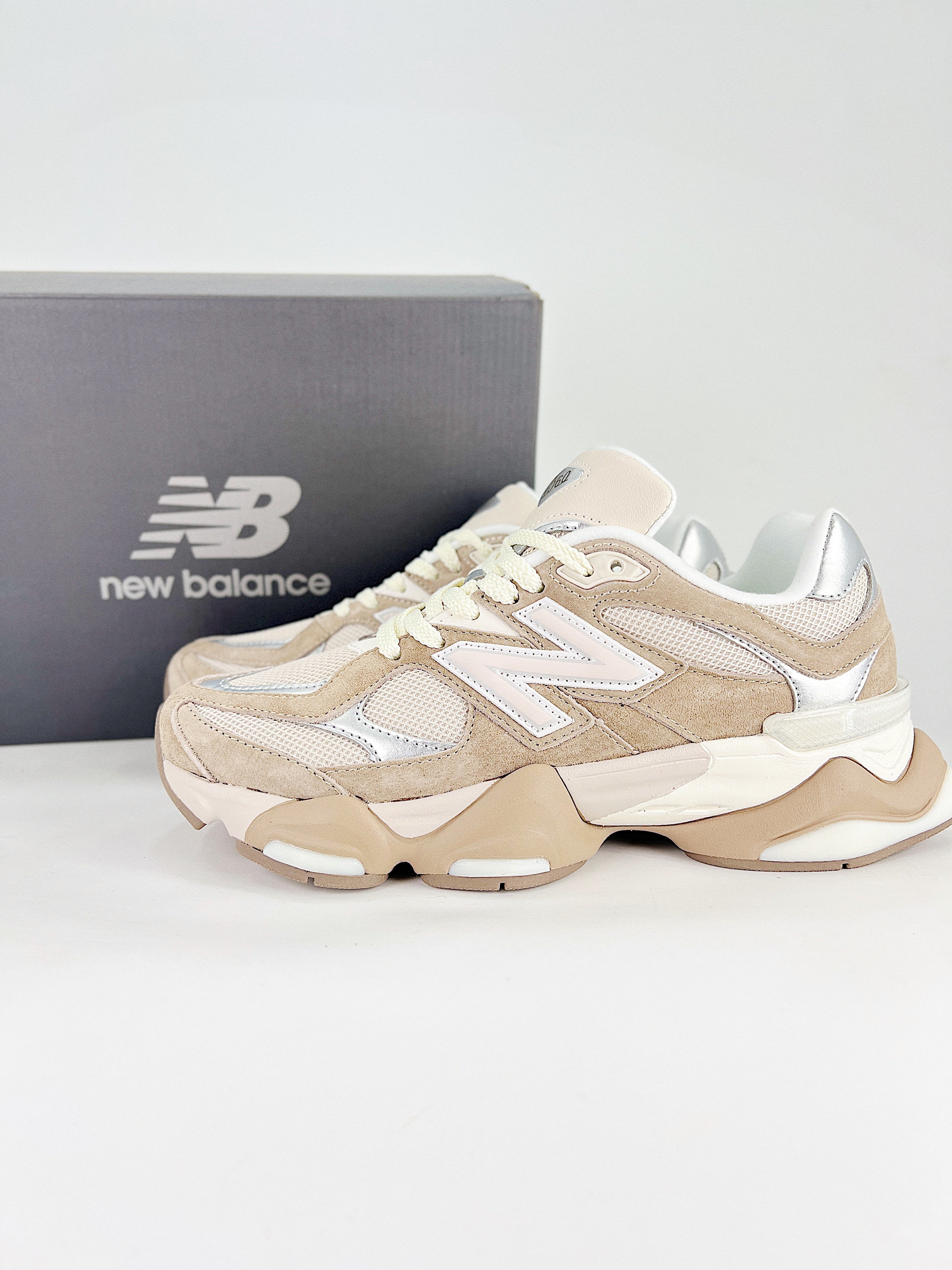New Balance NB 9060 Moonbeam Silver Metallic Driftwood