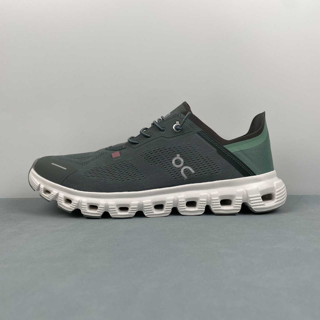 On Cloud 6 Coast sneakers da running e streetwear verde bosco - VIBES MILANO