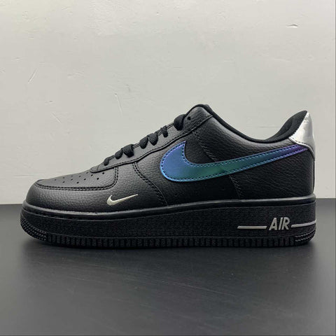 Nike Air Force 1 Low Black Blue Lightning