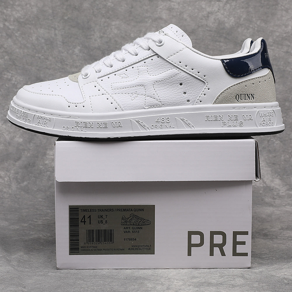 Premiata Quinn sneakers pelle bianco