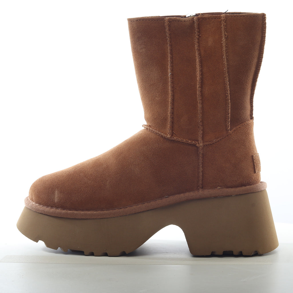 Ugg Classic Twin Seam New Heights suede castagno