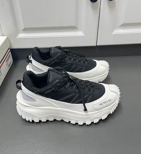 Moncler unisex white sneakers