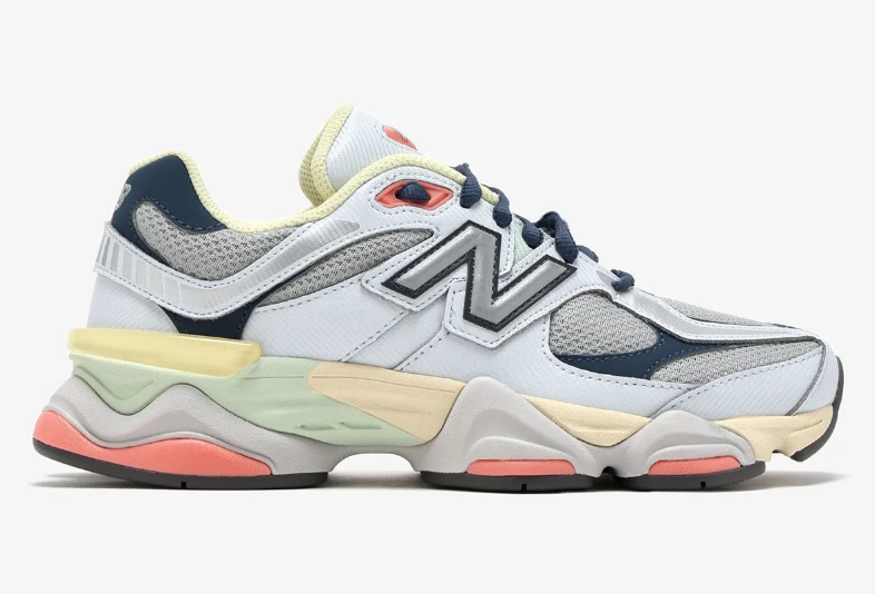New Balance NB 9060 Light Grey & Deep Ocean