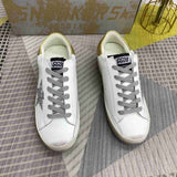 Golden Goose Hi STAR platform bianco e inserti dorati