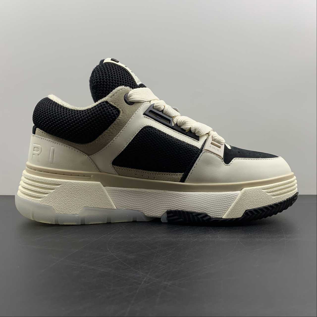 AMIRI SNEAKER MA-1 AMFOSR1097-087 bianco nero
