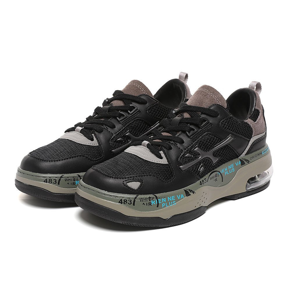 Premiata Drake sneakers in pelle nera - VIBES MILANO