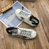 Golden Goose Superstar nappa bianca classica/tallone nero