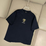 BALENCIAGA X LAMBORGHINI T-SHIRT OVERSIZE NERO DÉLAVÉ