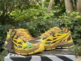 OFF-WHITE C/O VIRGIL ABLOH BE RIGHT BACK SNEAKER - BROWN YELLOW