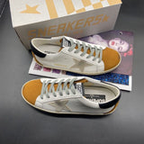 Golden Goose Superstar nappa e inserti camoscio marrone