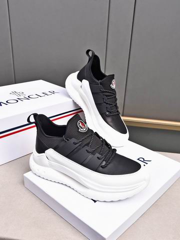 Moncler unisex white sneakers