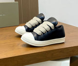 Rick Owens Sneakers Jumbolace Low Sneaks in pelle