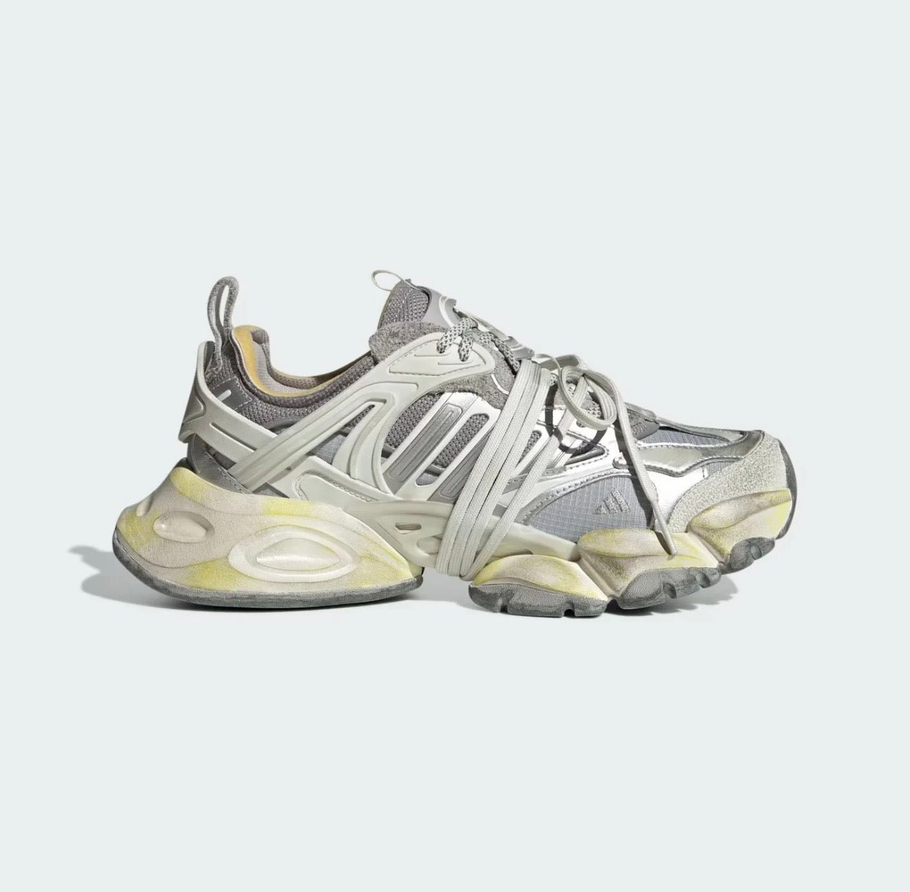 Adidas XLG Runner Deluxe sneakers Grey Metallic Silver - VIBES MILANO