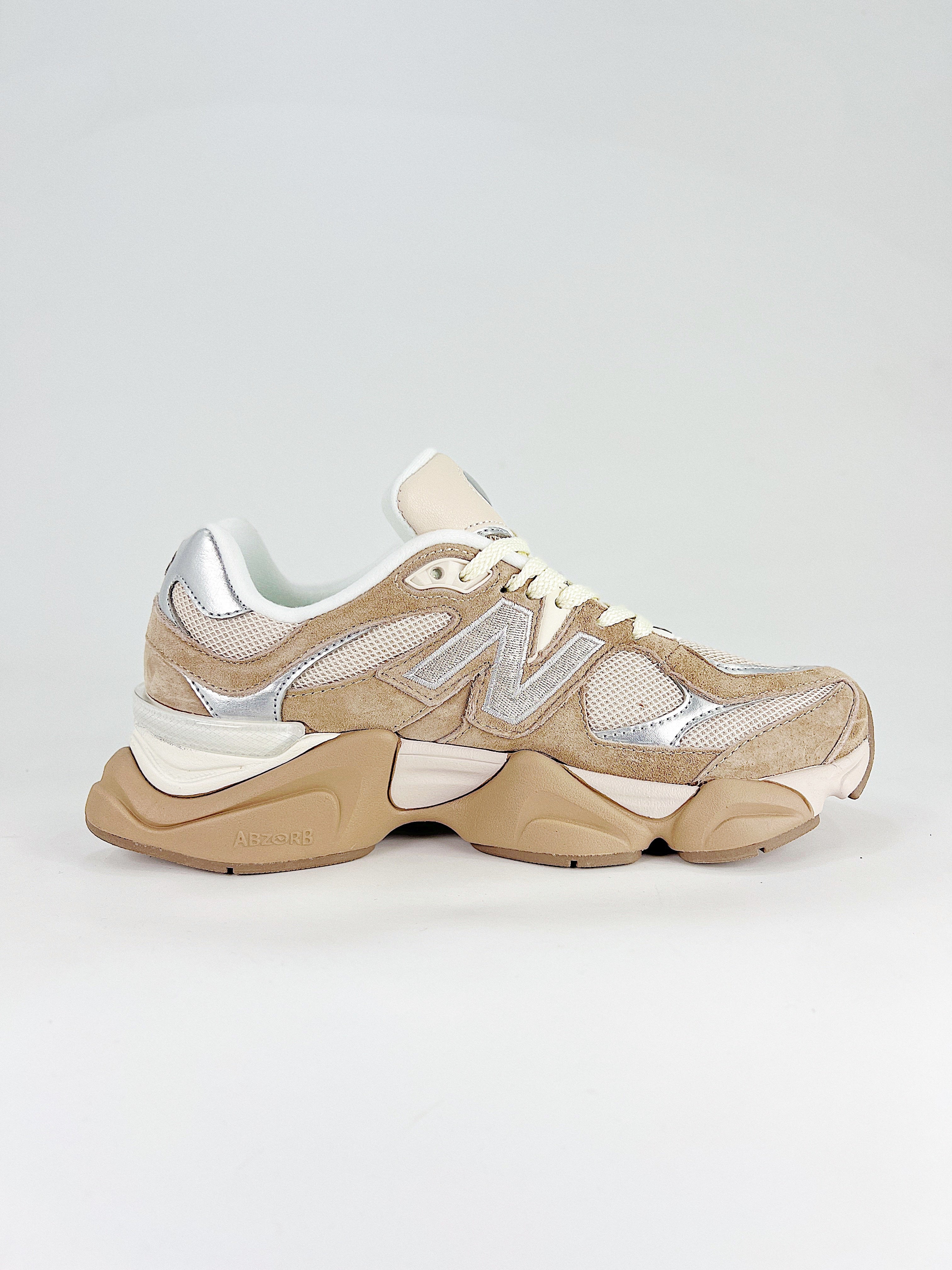 New Balance NB 9060 Moonbeam Silver Metallic Driftwood