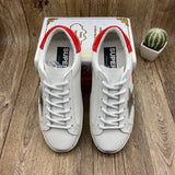 Golden Goose Superstar nappa e inserti rossi