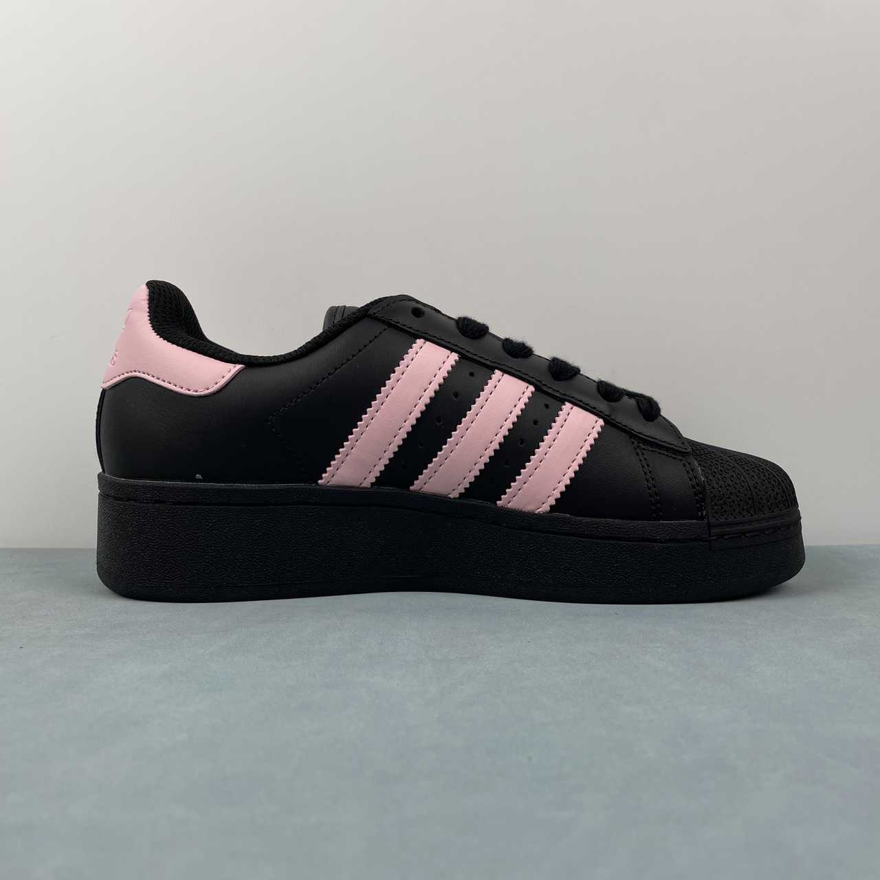 Adidas Originals Superstar nero rosa donna