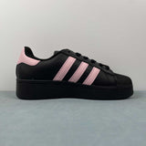Adidas Originals Superstar nero rosa donna