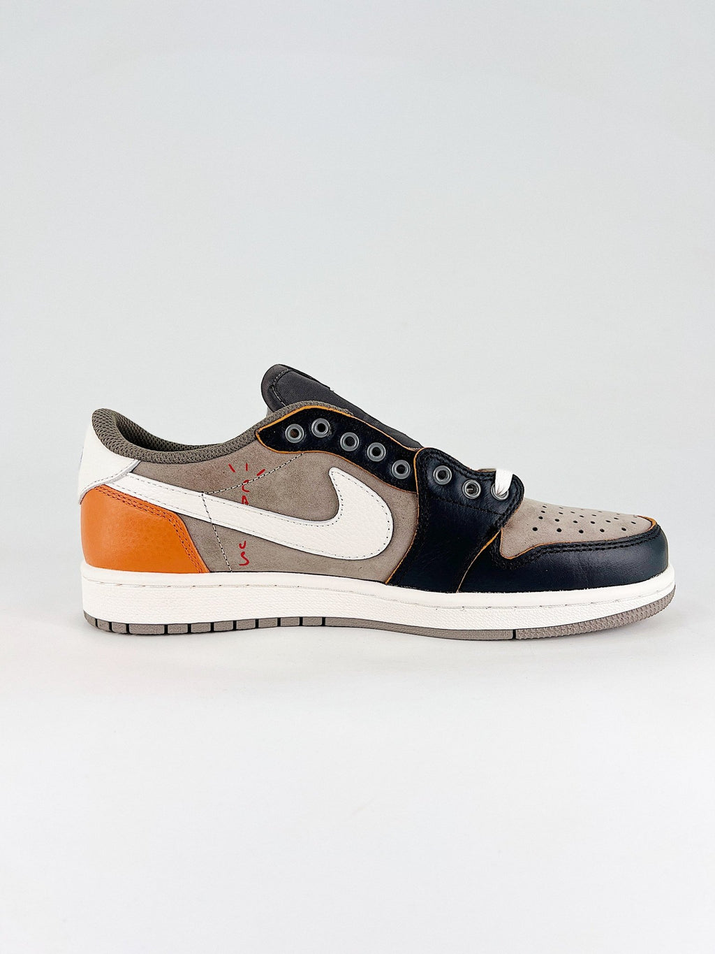 Travis Scott x Fragment x Air Jordan 1 Low OG SP Grey Light Brown - VIBES MILANO