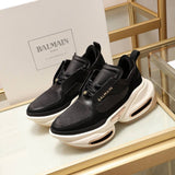 Balmain sneakers B Bold nero suola bianca