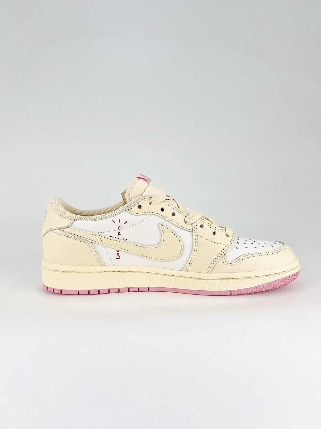 Travis Scott x Air Jordan 1 Low OG Shy Pink - VIBES MILANO