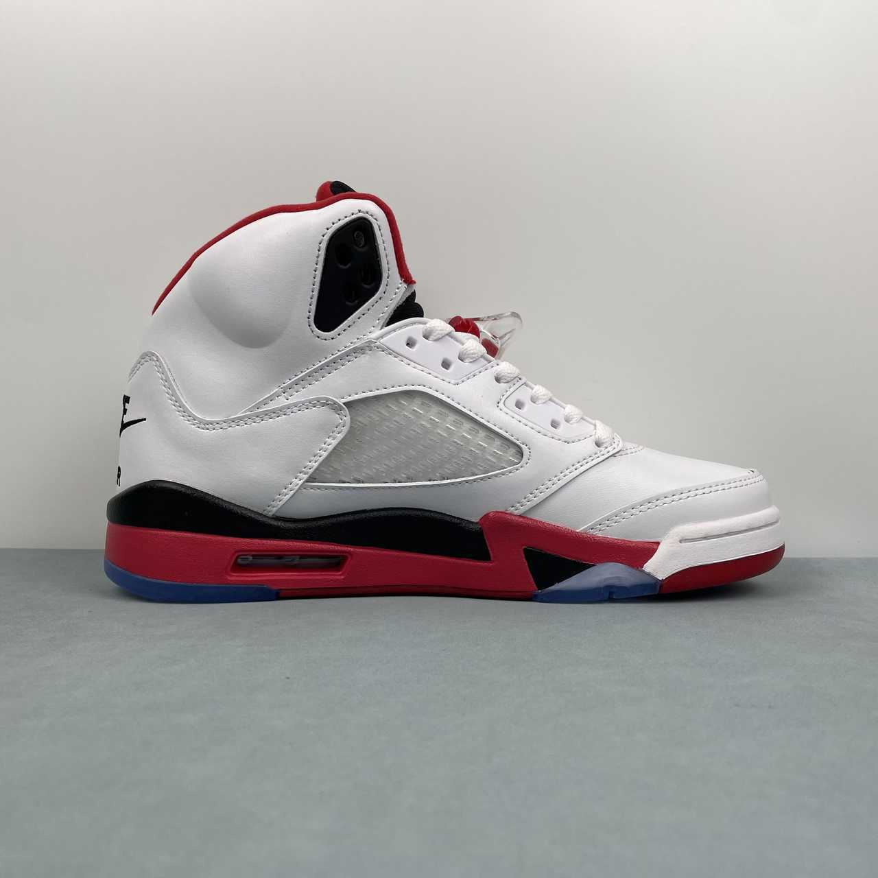 Nike Air Jordan 5 Retro Fire Red Black Tongue - VIBES MILANO