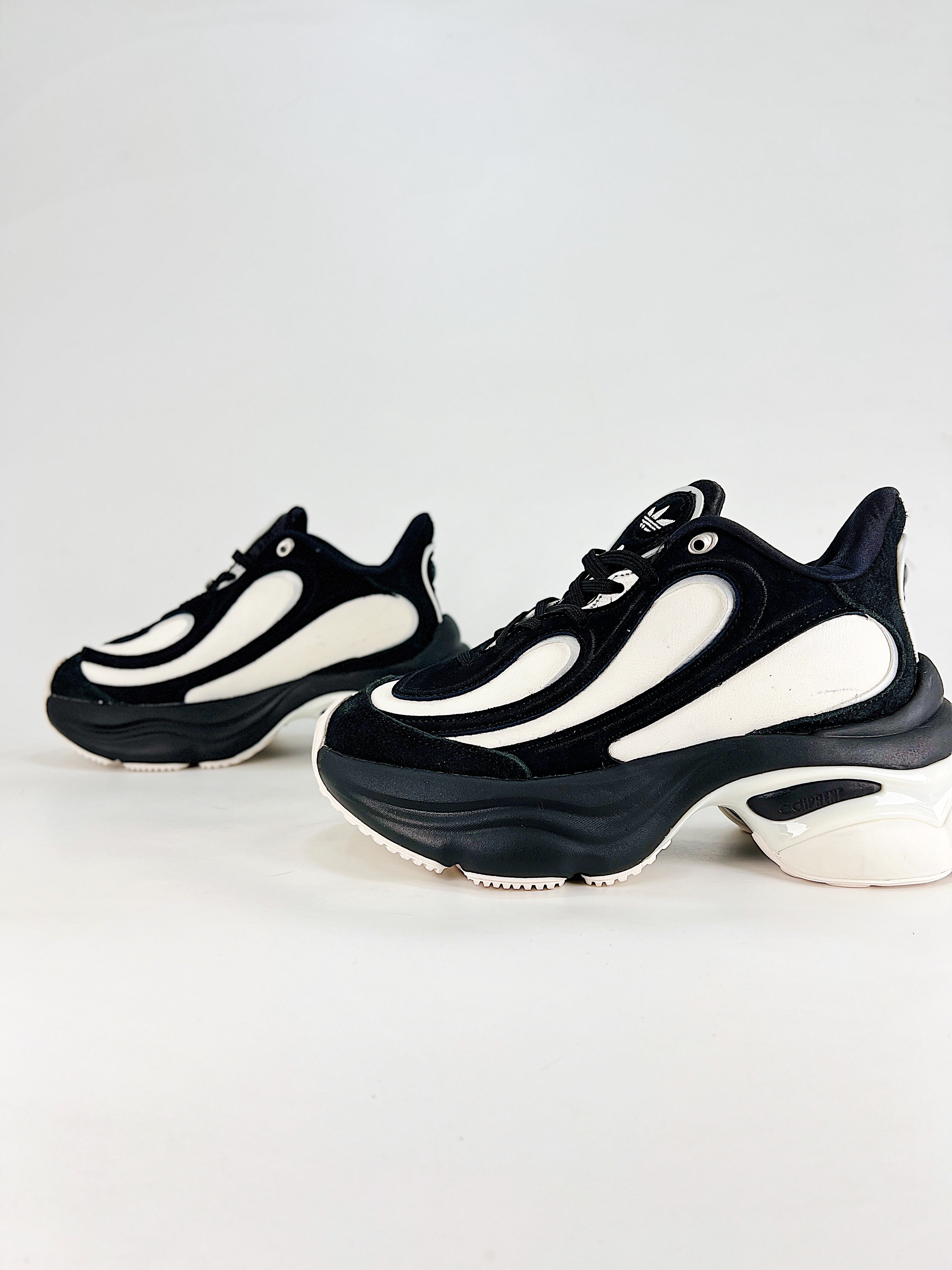Adidas Originals Ozvenuz CNY Chunky Platform Black White