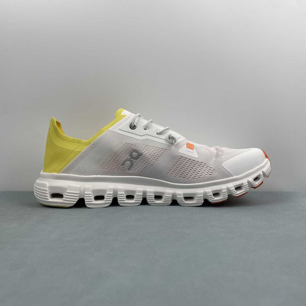 On Cloud 6 Coast sneakers da running e streetwear grigio giallo - VIBES MILANO