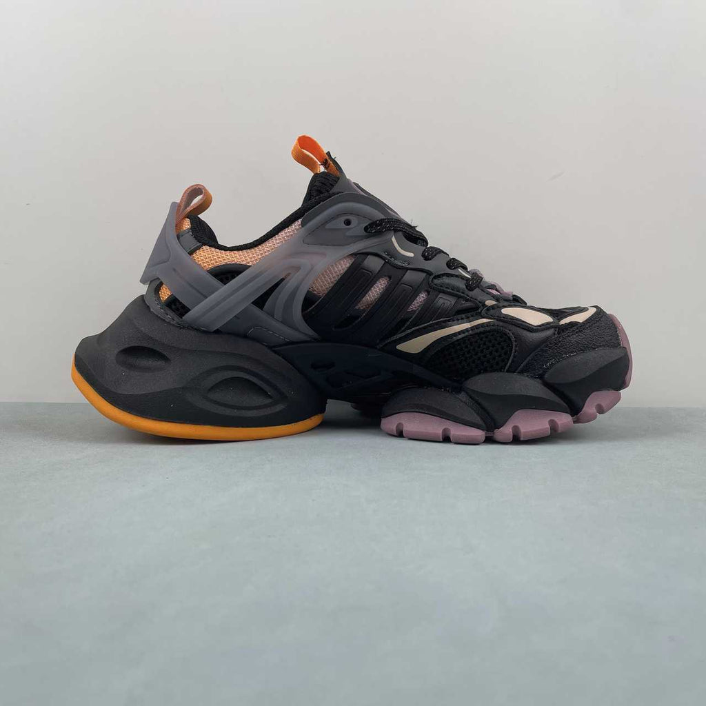 Adidas XLG Runner Deluxe sneakers core black pink orange grey