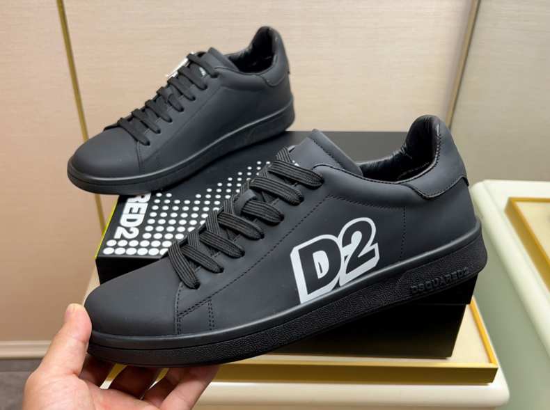 Dsquared2 Boxer sneakers nero Power D2