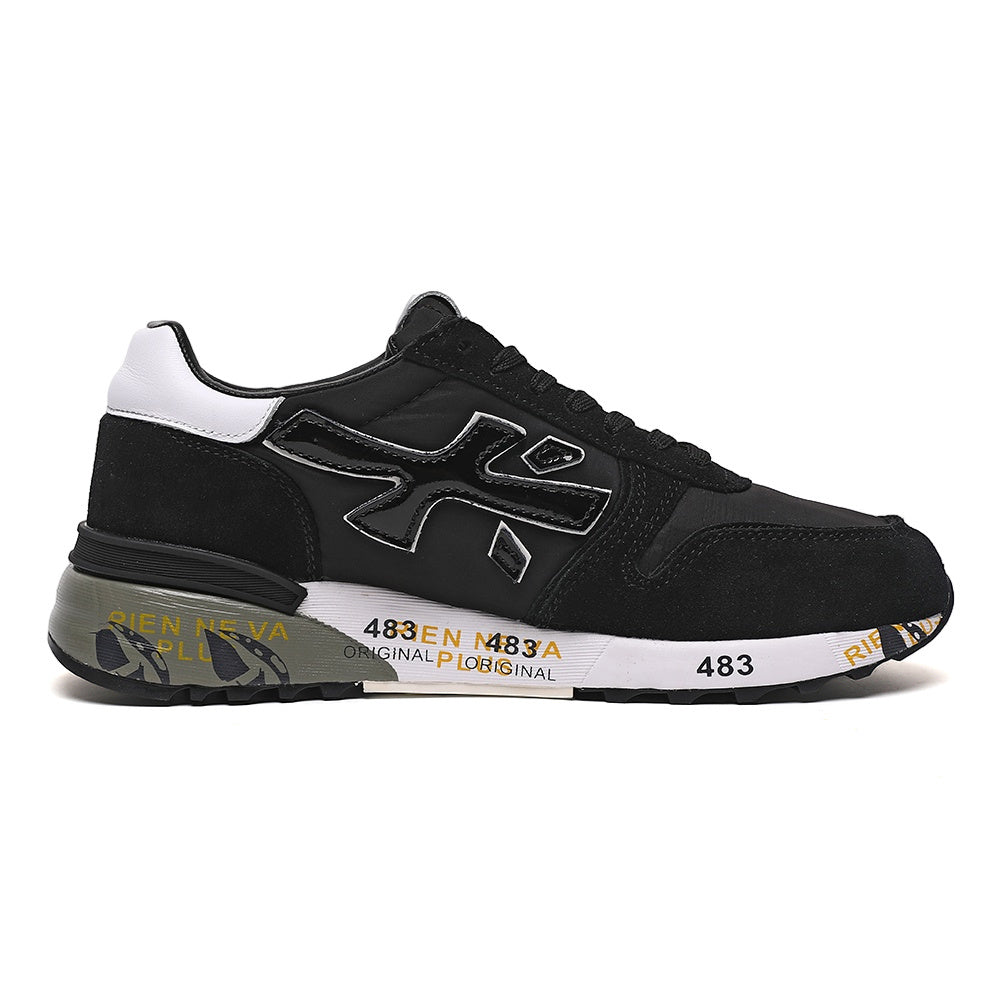 Premiata Mick sneakers suede nero