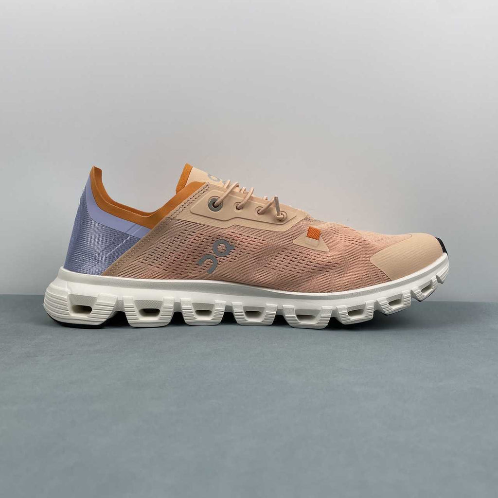 On Cloud 6 Coast sneakers da running e streetwear gold orange - VIBES MILANO