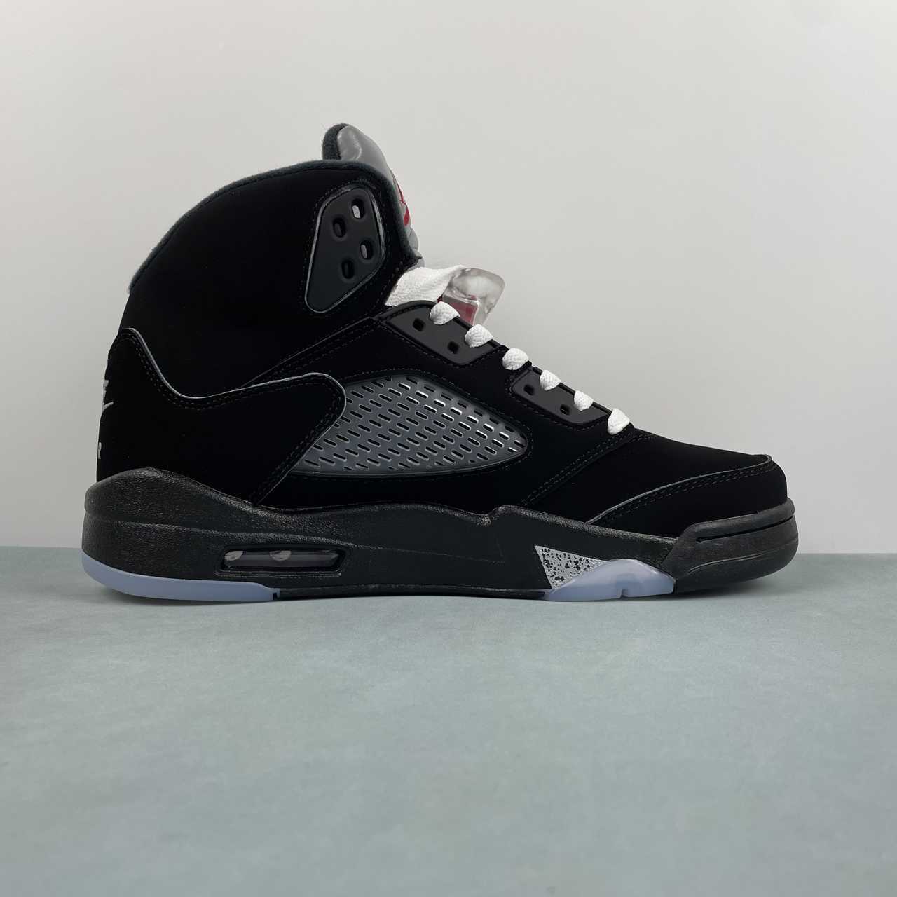 Nike Air Jordan 5 Retro Black Metallic Reimagined - VIBES MILANO