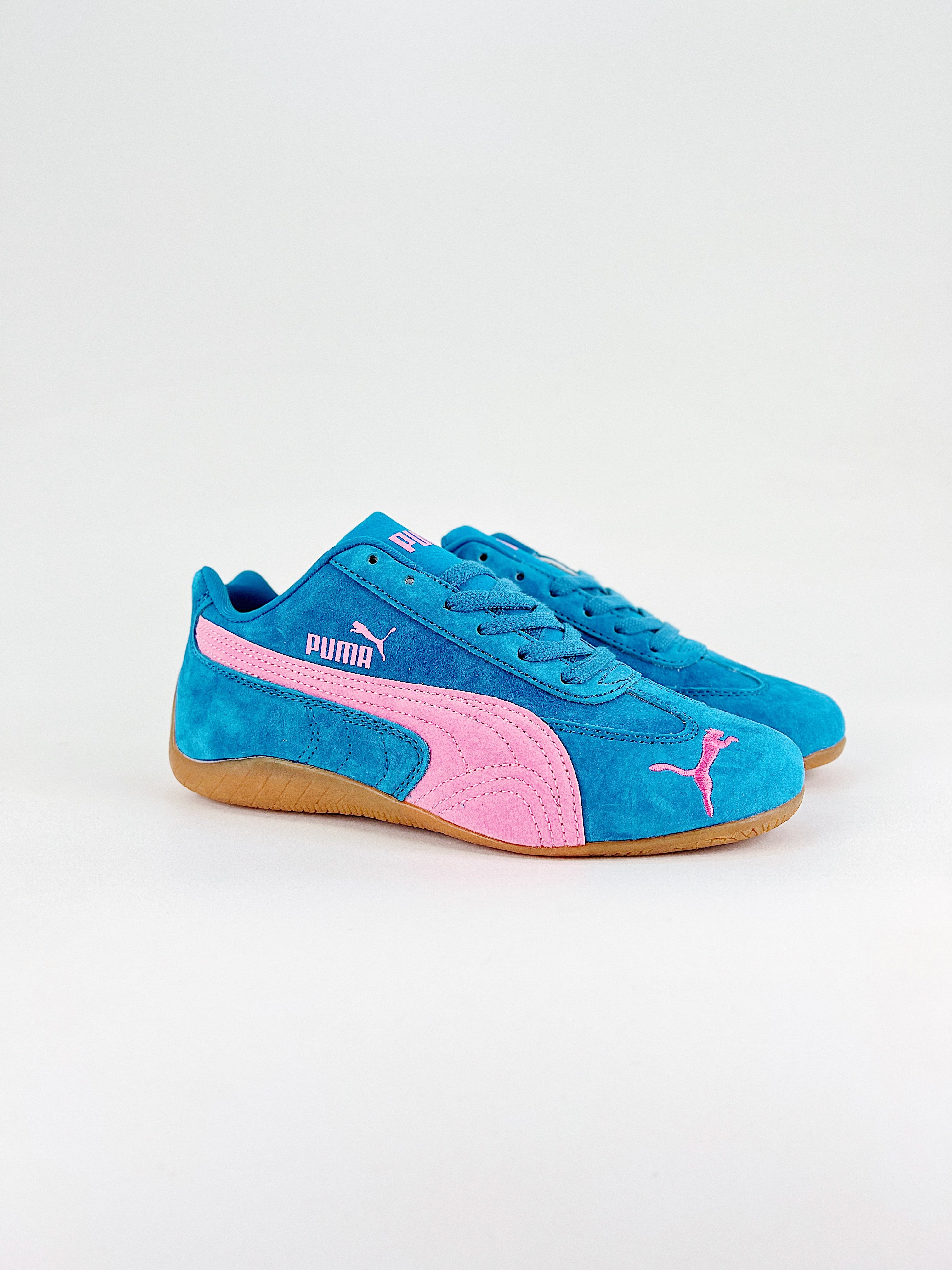 Puma Speedcat OG azzurro rosa donna