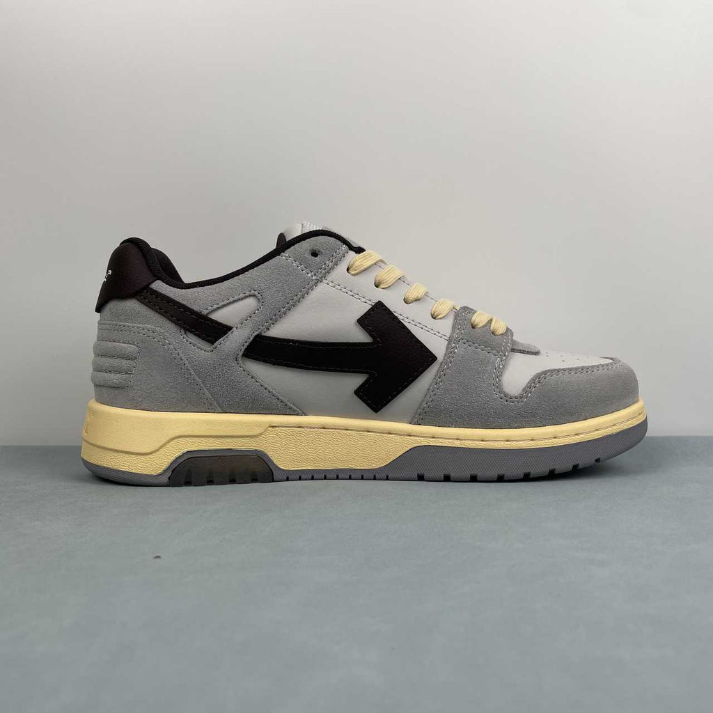 Off- White OOO Out Of Office sneakers Low Tops mesh grigio