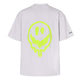 BALENCIAGA T-SHIRT HI THERE + DRIPLEY MEDIUM FIT BIANCO SPORCO