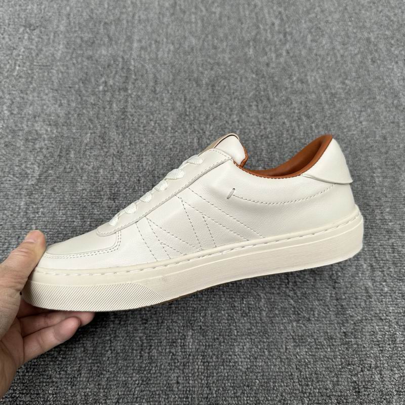 Moncler unisex white sneakers
