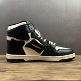 Amiri Skeleton Top High sneakers black white