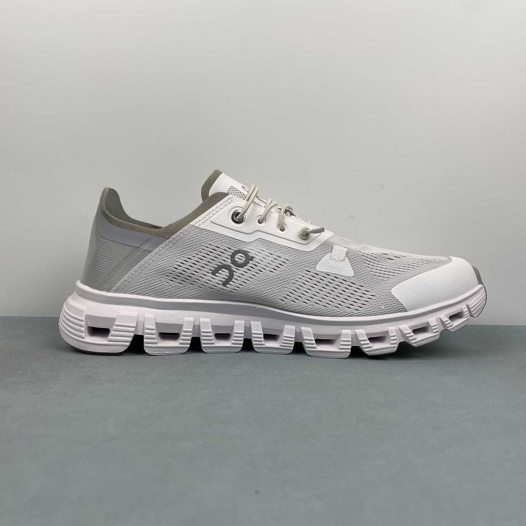 On Cloud 6 Coast sneakers da running e streetwear white glacier - VIBES MILANO