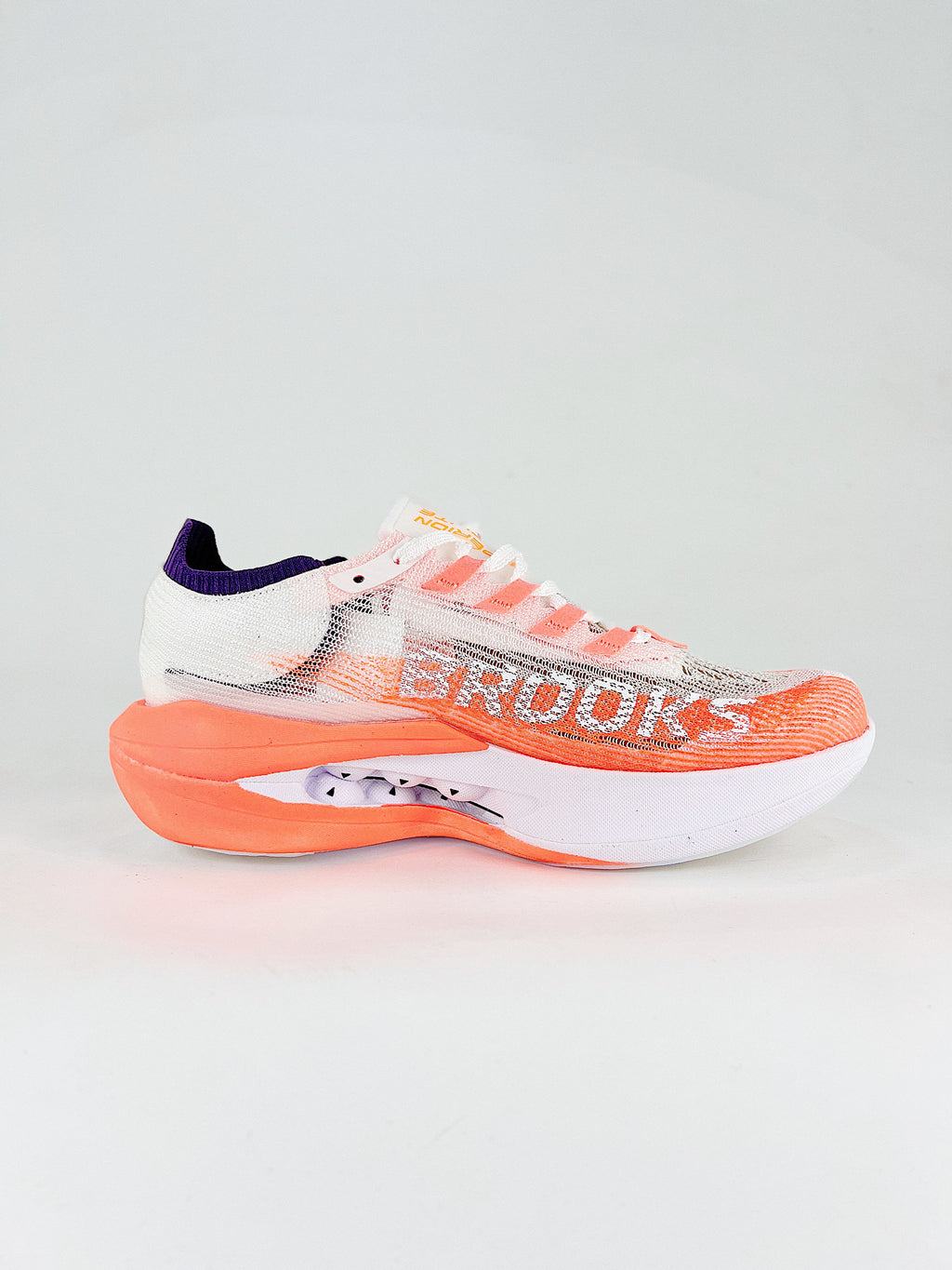 Brooks Hyperion Elite 5 Scarpe Running Gara con Piastra in Carbonio Rosa Clay Atomizer