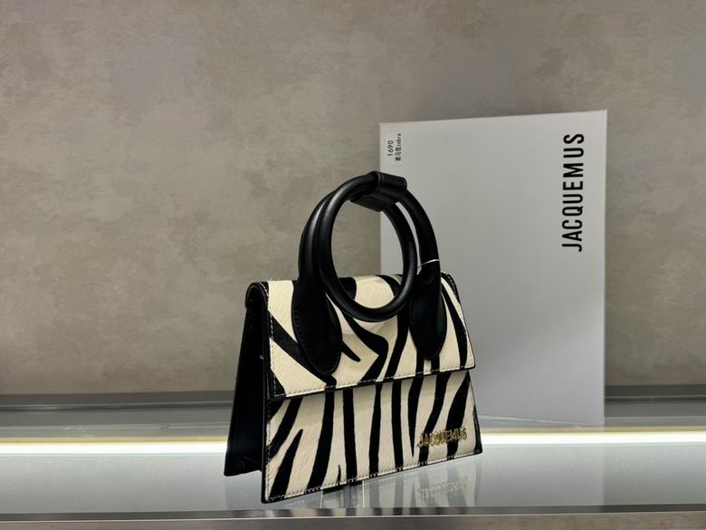 Borsa Jacquemus animalier zebrata