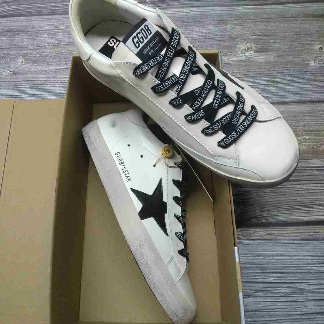 Golden Goose Superstar nappa bianca